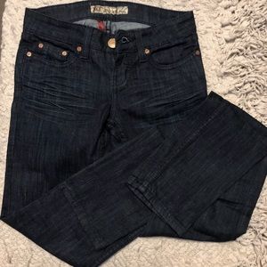 Dark blue Buckle jeans